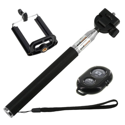Skorter | Bluetooth-Compatible Selfie Stick with Battery Remote Control Shutter