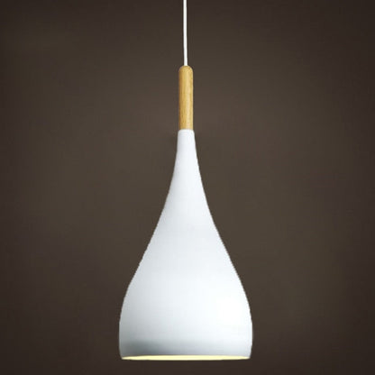 Skorter | Talon - Modern Drop-Shaped Wooden Pendant Light Scandinavian Ceiling Light