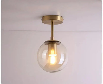 Skorter | Elegant ball ceiling lamp with LED bulb for your chic space