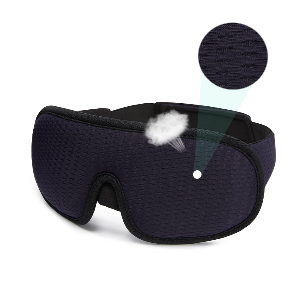 Skorter | 3D Sleep Mask | Light Blocking and Soft Padded