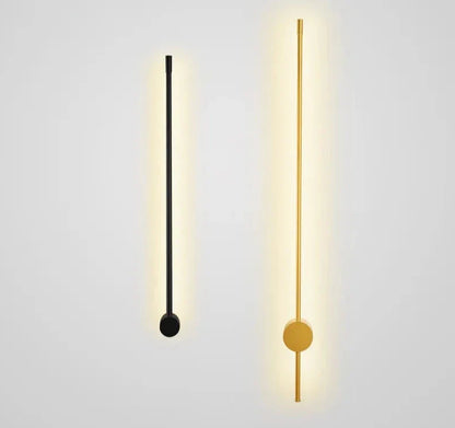 Skorter | NordicRod – Minimalist Wall Lamp with Plug for Chic Interiors