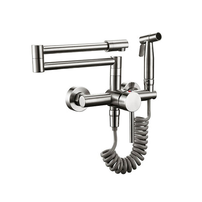 Skorter | Flexible Kitchen Tap with Pull-Out Spray – Stainless Steel Design