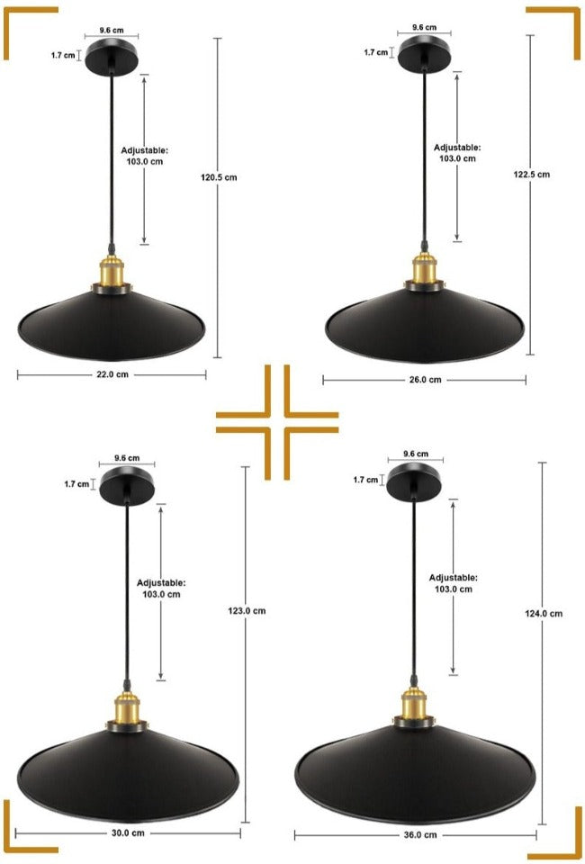 Skørter | Retro Vintage Hanging Light