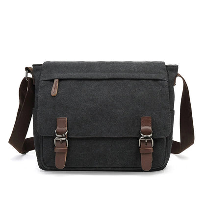 Skorter | Carlos – Rugged Men’s Shoulder Bag for Everyday Use | Durable Canvas Crossbody Bag