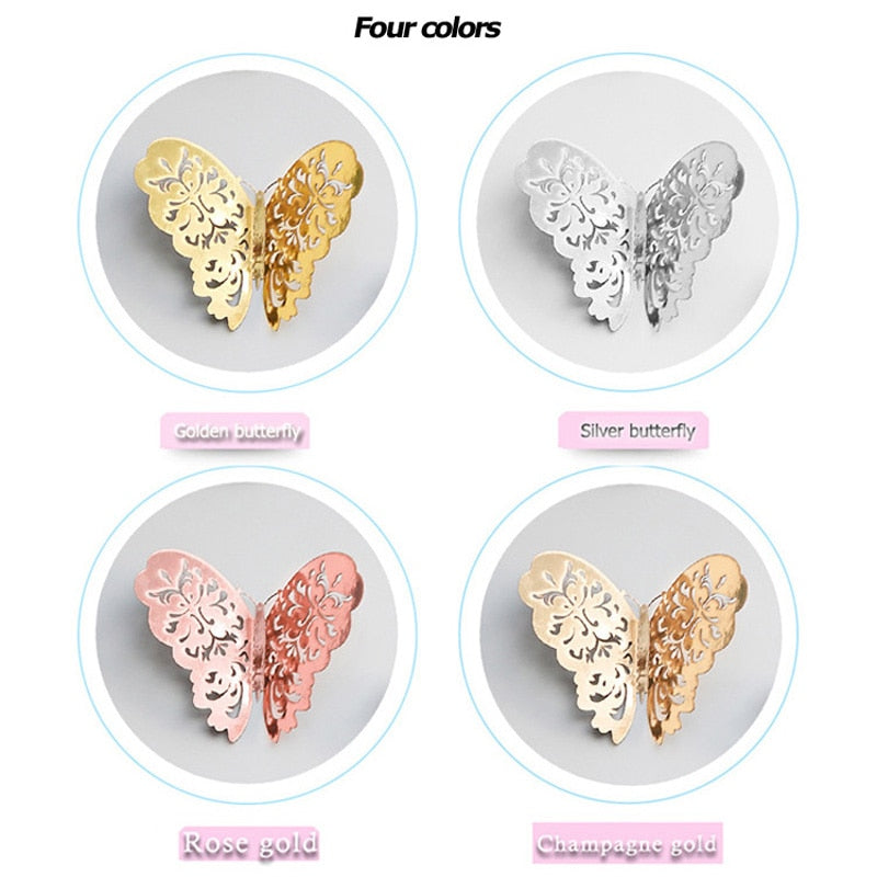 Skorter | 3D Butterfly Wall Stickers | Perfect for Weddings