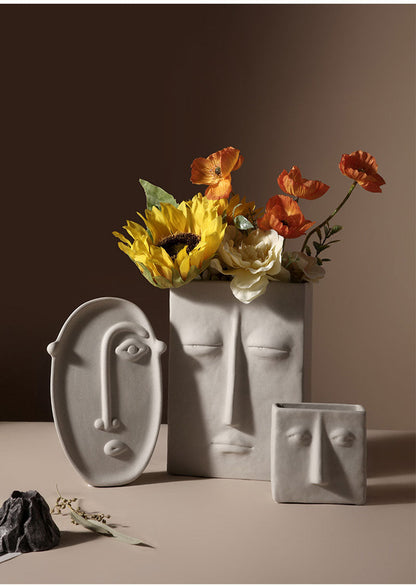 Skorter | Artistic Face Vase Apollo