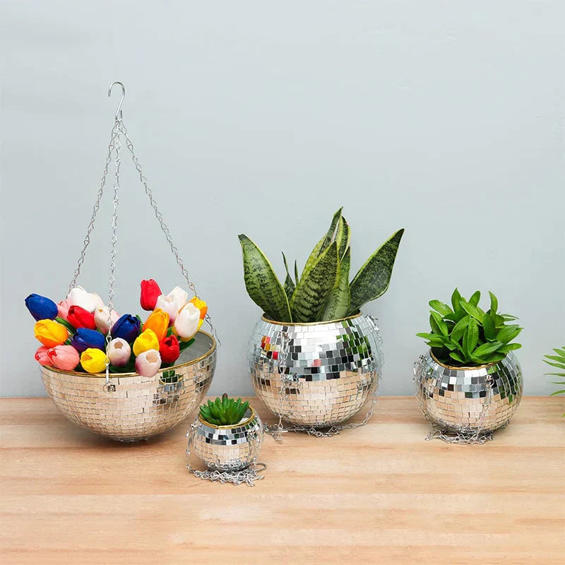 Skorter | Disco Hanging Plant Pot