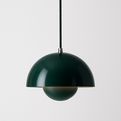 Skorter | Half-Circle Colourful Chandelier – Modern Scandinavian Ceiling Light for Dining, Living & Office