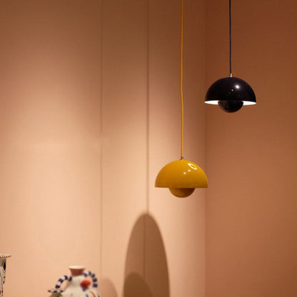 Skorter | Half-Circle Colourful Chandelier – Modern Scandinavian Ceiling Light for Dining, Living & Office