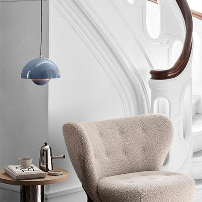 Skorter | Half-Circle Colourful Chandelier – Modern Scandinavian Ceiling Light for Dining, Living & Office