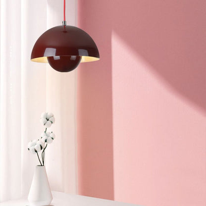 Skorter | Half-Circle Colourful Chandelier – Modern Scandinavian Ceiling Light for Dining, Living & Office
