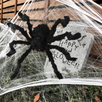 Skorter | CreepyCrawl Giant Spider – Realistic Halloween Outdoor Yard Prop