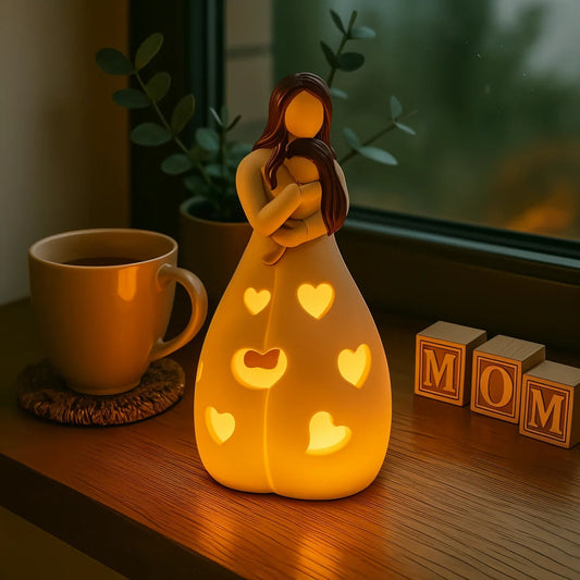 Skorter | Heart of Mum Ambient Lamp – Warm LED Light for Home & Gift Decor