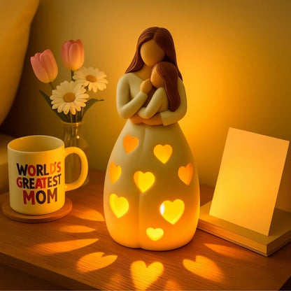 Skorter | Heart of Mum Ambient Lamp – Warm LED Light for Home & Gift Decor