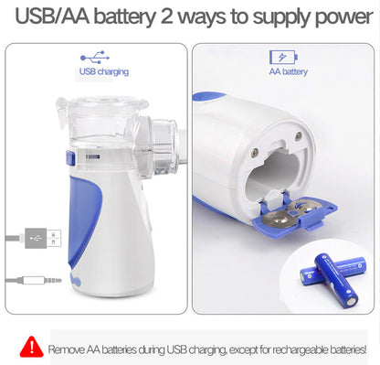 Skorter | BreathSoft Pro – Portable Mesh Nebulizer with Ultrasonic Vibration for Child and Adult