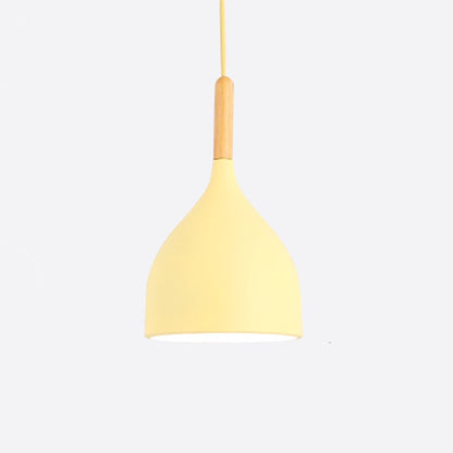 Skorter | Talon - Modern Drop-Shaped Wooden Pendant Light Scandinavian Ceiling Light