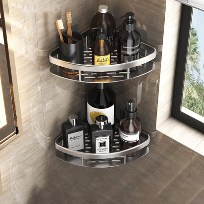 Skorter | Bathroom shelves corner shelf without drilling shower shelf holder