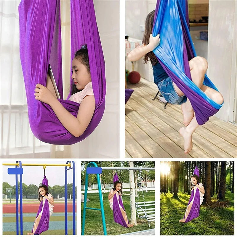 Skorter | CalmGlide Sensory Swing for Kids – Indoor Therapy Hammock for Calm, Focus & Confidence