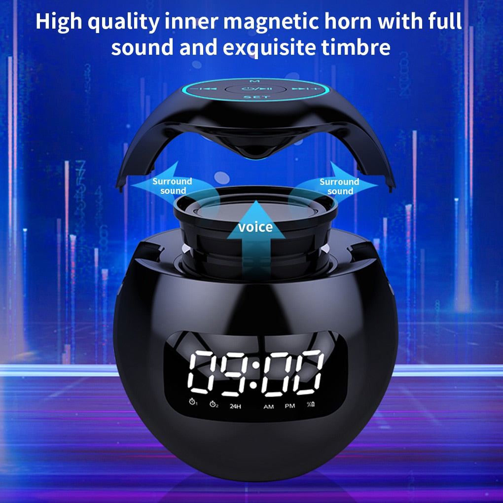 Skorter | Wireless Bluetooth Clock Speaker