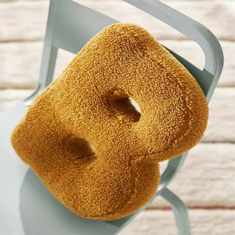 Skorter | Alphabet Letter Fleece Pillow