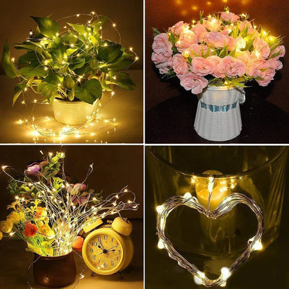 Skorter | Solar-Powered Bottle Cork String Lights