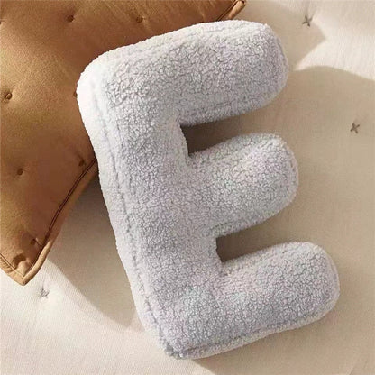 Skorter | Alphabet Letter Fleece Pillow