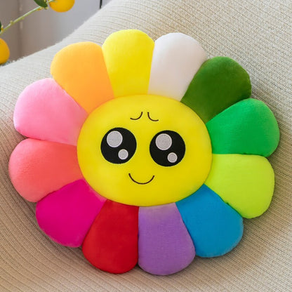 Skorter | Colorful Sunflower Plush Comfort Seat Cushion