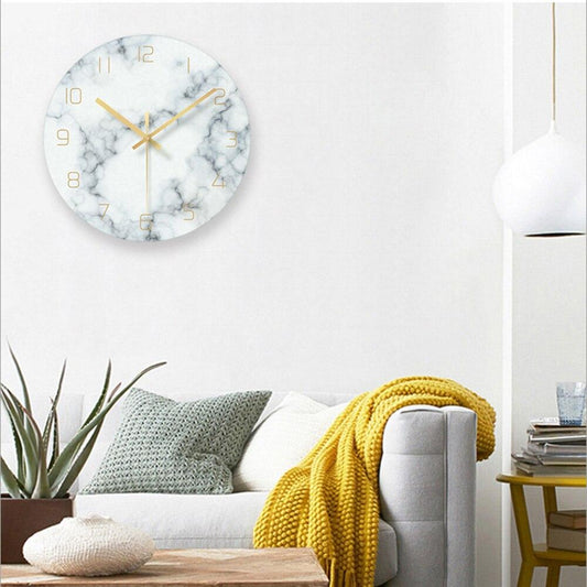 Skorter | StoneChime - Nordic Marble Wall Clock