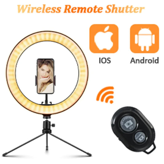 Skorter | | 10" Table Top Selfie LED Lamp