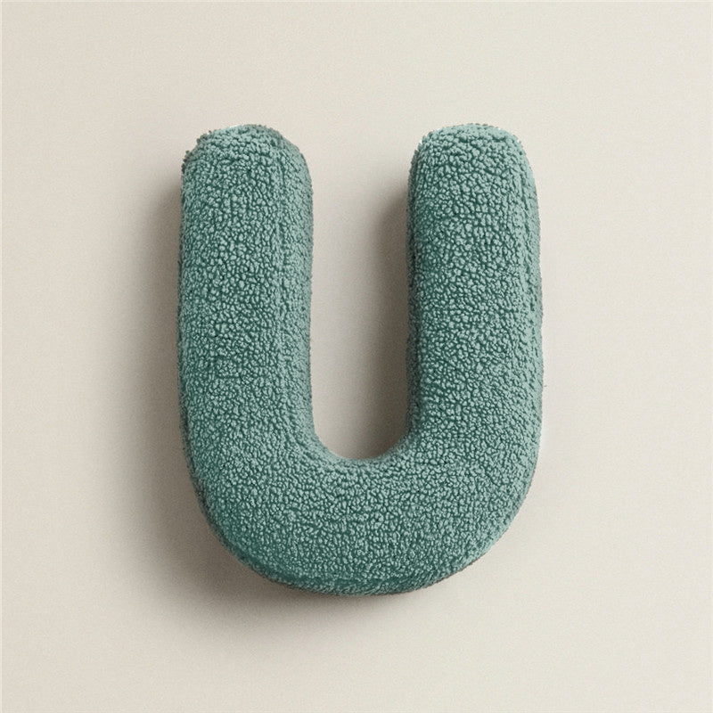 Skorter | Alphabet Letter Fleece Pillow