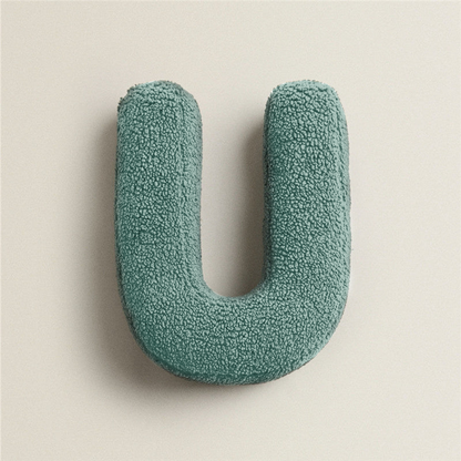Skorter | Alphabet Letter Fleece Pillow