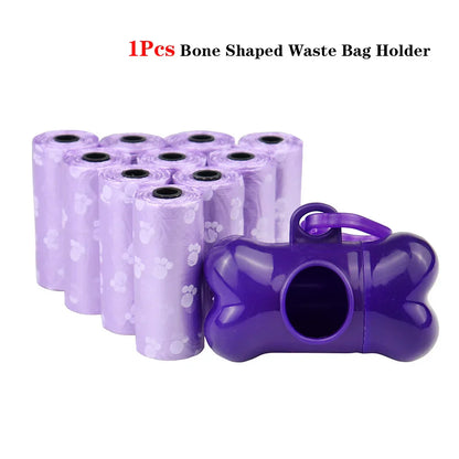 Skorter | Animal waste disposable bags with linen clip and bone bag dispenser