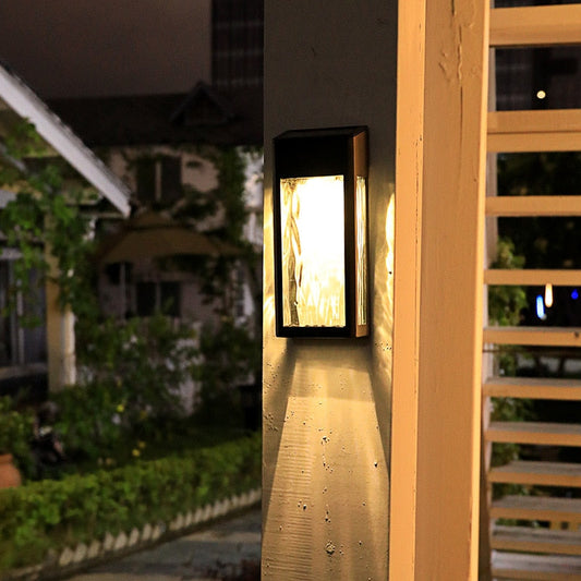 Skorter | SolarBurst – Outdoor Wall Lamp with Solar Energy