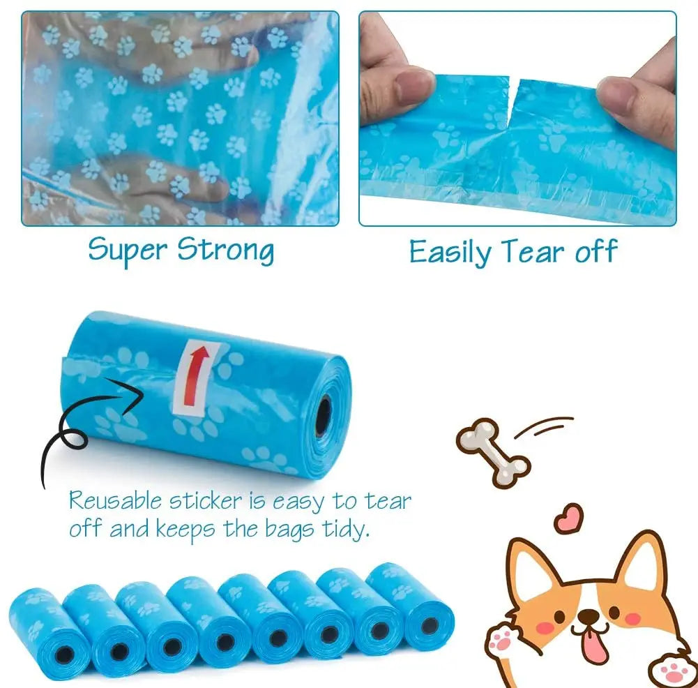 Skorter | Animal waste disposable bags with linen clip and bone bag dispenser