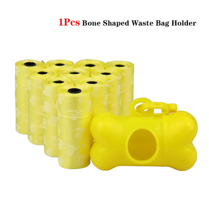 Skorter | Animal waste disposable bags with linen clip and bone bag dispenser