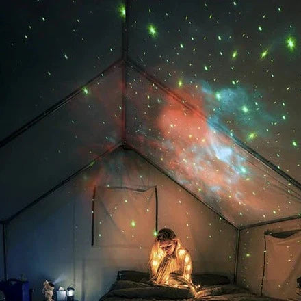 Skorter | Astronaut Galaxy Projector | 8 Adjustable Nebula Colors & Remote Control for Relaxation and Stargazing