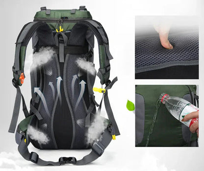 Skorter | 60L Waterproof Backpack – Ultimate Outdoor Backpack for All Adventures