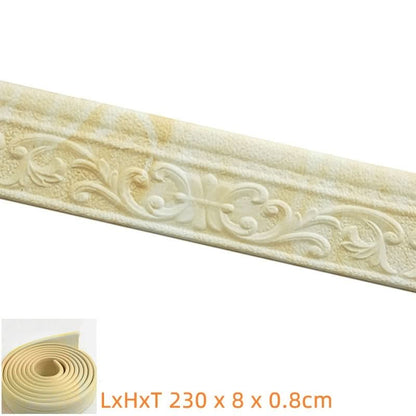 Skorter | 3d List - Self-adhesive 3d Wall Edge Stripe X 230 Cm