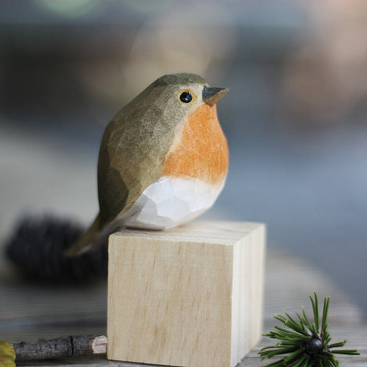 Skorter | NordicFeathers - Elegant Wooden Bird Figurines
