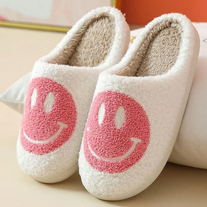 Skorter | COZYTOES SLIPPERS – Fluffy slippers with smiley & silicone cushioning for warm feet