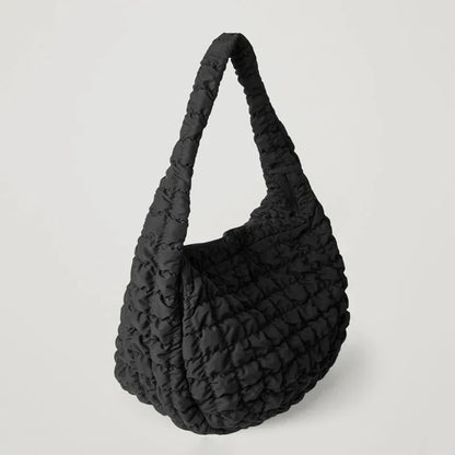 Skorter | Cross Quilt X-Large Shoulder Bag