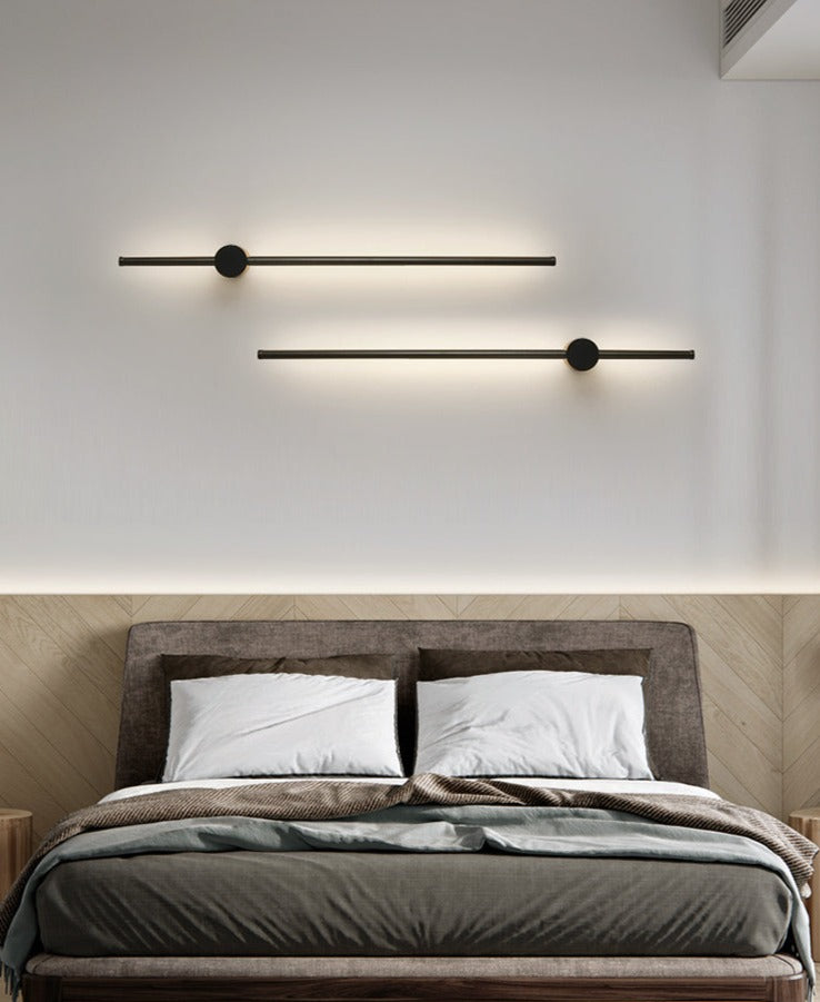 Skorter | NordicRod – Minimalist Wall Lamp with Plug for Chic Interiors