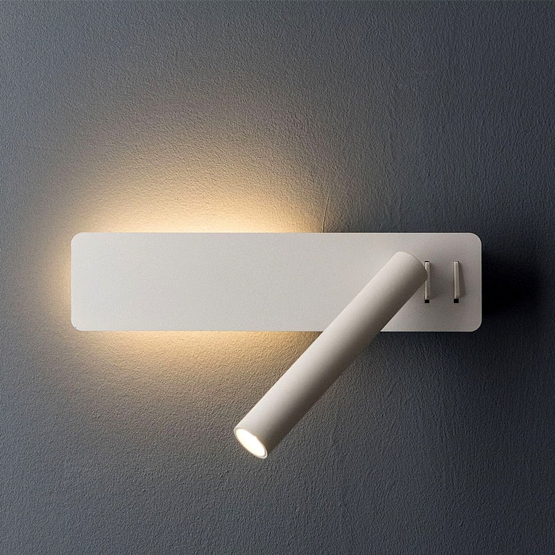 Skorter | Rotatable LED Wall Reading Light for Bedroom | Adjustable Brightness & Colour Modes
