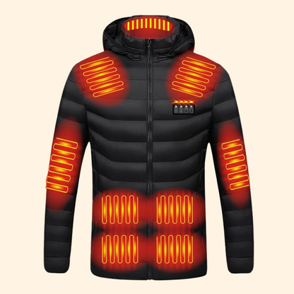 Skorter | Men’s & Women’s Heated Jacket – Best Rechargeable Heated Puffer Coat, Lightweight Battery Heated Winter Jacket UK