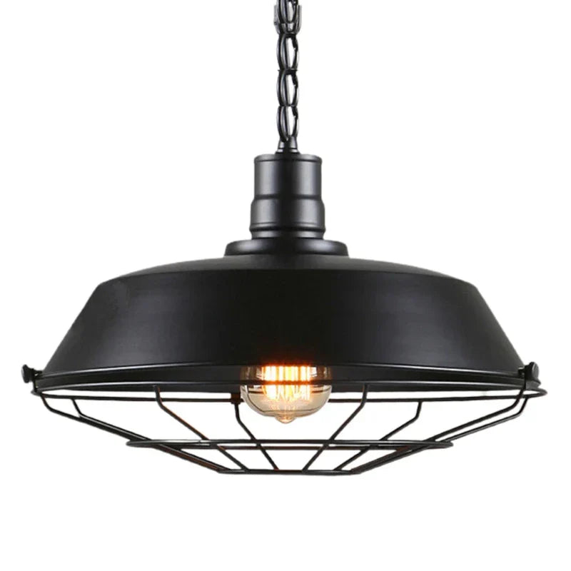 Skorter | Vintage Loft Pendant Light: Industrial Retro Iron Ceiling Light Chandelier for Living Room, Restaurant, Bar, Kitchen