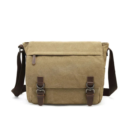 Skorter | Carlos – Rugged Men’s Shoulder Bag for Everyday Use | Durable Canvas Crossbody Bag