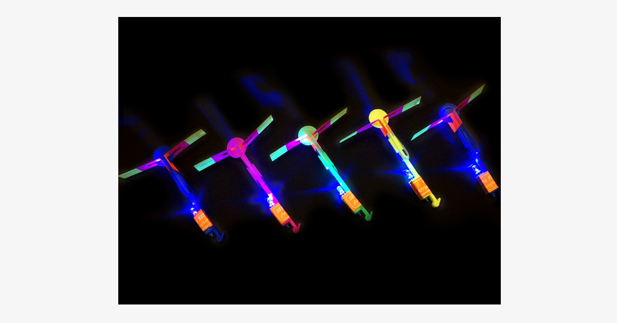 Skorter | 5 Pack LED Helicopter Shooter