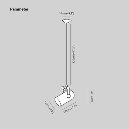 Skorter | Scandinavian Adjustable Pendant Light – Stylish Minimalist Ceiling Lamp for Modern Interiors