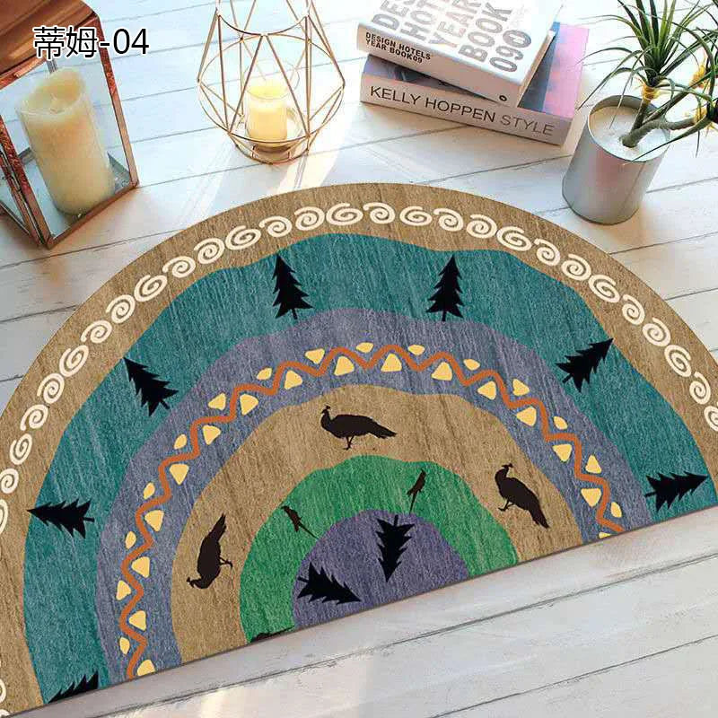 Skorter | Bohemian non-slip semicircular doormat