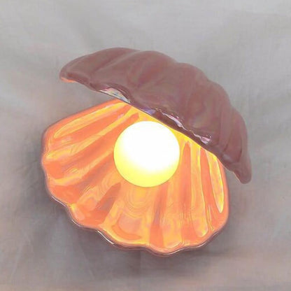 Skørter | Pearl Shell - Ceramic Lamp